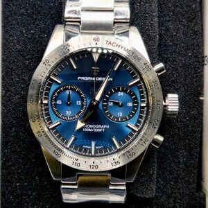 PAGANI DESIGN Men Sport Speed Chronograph Japan VK64 AR Sapphire glass